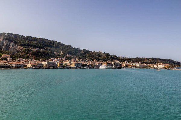 Город Закинф на острове Закинф, Греция