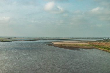 Magdalena nehri Magangue, Kolombiya yakınlarında.