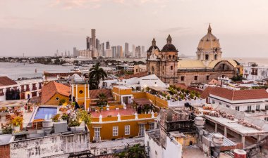 Cartagena de Indias 'ın silüeti, Kolombiya