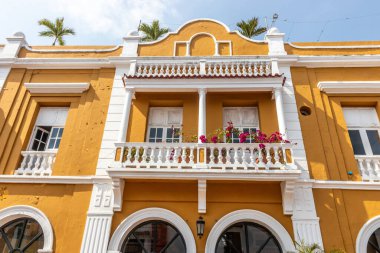 Cartagena de Indias, Kolombiya 'daki koloni binası.
