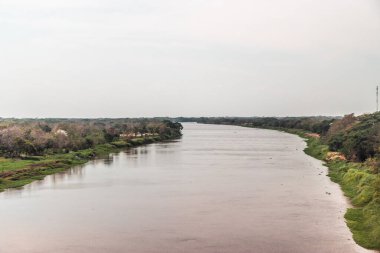 Mompox, Kolombiya yakınlarındaki Magdalena Nehri