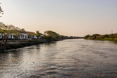 Santa Cruz de Mompox, Kolombiya 'daki Magdalena Nehri