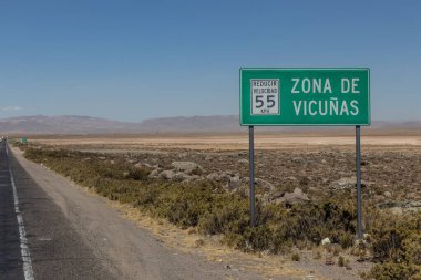 Salinas y Aguada Blanca ulusal rezervi, Peru 'da Zona de Vicunas (Vicuna Bölgesi) imzala