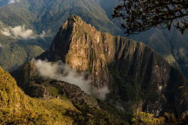 Machu Picchu Harabeleri, Peru havadan görünümü