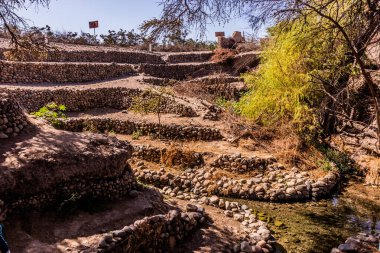 Nazca, Peru yakınlarındaki Ocongalla Su kemeri