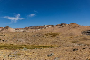 Colca Vadisi yakınlarındaki dağlar, Peru
