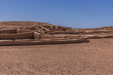 Nazca, Peru yakınlarındaki Cahuachi Arkeolojik Alanı