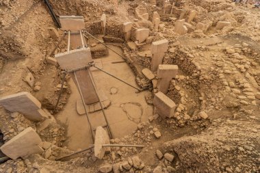 Göbekli Tepe arkeoloji sahasının kalıntıları, Türkiye