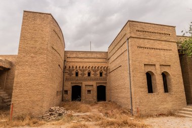 Irak 'ın Kürdistan Bölgesi Erbil' deki Erbil Kalesi 'nde eski tuğla bina yenilendi