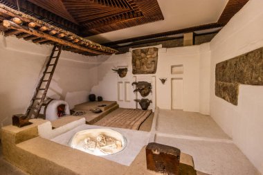 ANKARA, TURKEY - 20 Eylül 2022: Ankara, Türkiye 'deki Anadolu Medeniyetleri Müzesi Sergisi