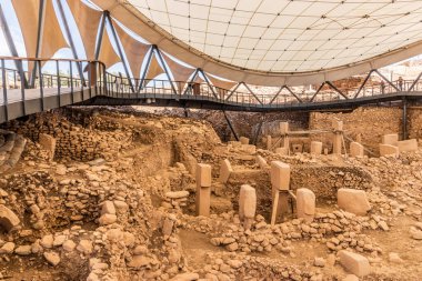 Göbekli Tepe arkeoloji sahasının kalıntıları, Türkiye