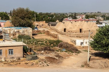 Türkiye 'nin Harran kentinde geleneksel arı kovanları