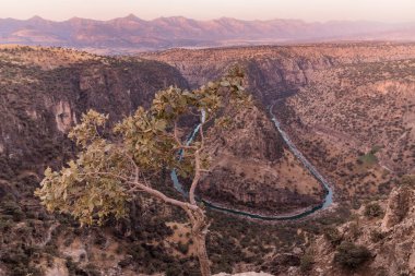 Dore Canyon 'da şafak vakti, Irak Kürdistan Bölgesi