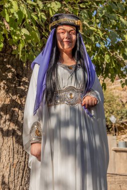LALISH, IRAQ - 30 Eylül 2022: Lalish Tapınak Kompleksi, Irak Kürdistan Bölgesi