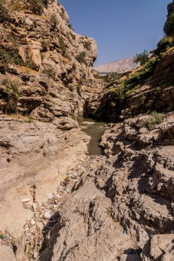 Irak Kürdistan Bölgesi 'nde derin Rawanduz (ayrıca Rawandiz) geçidi
