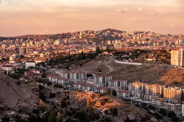 Ankara 'nın havadan görüşü, Türkiye' nin başkenti