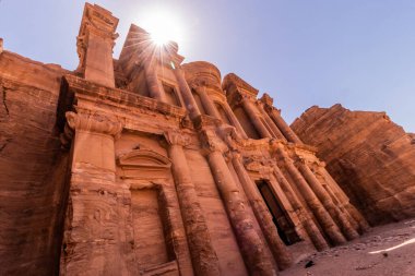 Ürdün 'ün Petra kentindeki Manastır (Ed Deir)