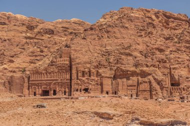 Antik kentteki kraliyet mezarları Petra, Ürdün