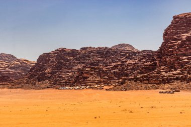 Wadi Rum çölündeki kamplar, Ürdün