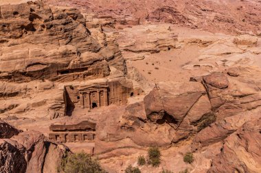 Antik şehir Petra 'da Romalı Askerlerin Mezarı, Ürdün
