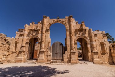 Güney kapısı: jerash, jordan