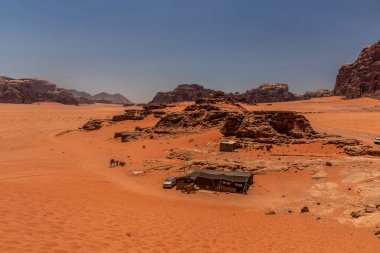 Wadi Rum çöl, Jordan Bedevi kampında