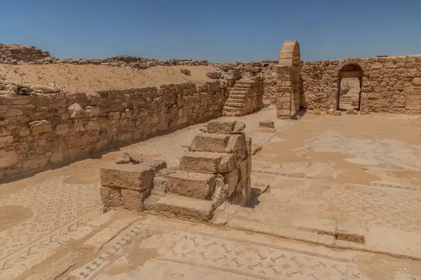 Ürdün 'deki Umm ar-Rasas sahasında aslan kilisesi harabesi