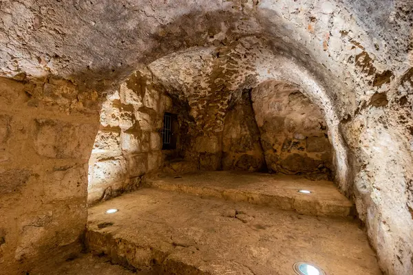 Aljoun Kalesi 'nin kalıntıları, Jordan.