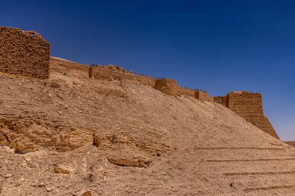 Ürdün 'deki Shobak Kalesi (Montreal) Duvarları