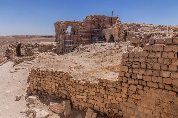 Ürdün 'deki Shobak Kalesi (Montreal) kalıntıları