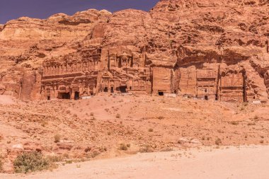 Antik kentteki kraliyet mezarları Petra, Ürdün
