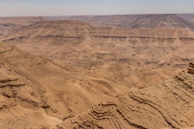 Ürdün, Wadi Mujib 'in hava görüntüsü