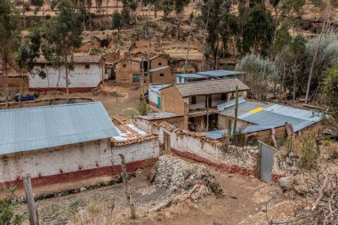 Tarma kasabası yakınlarındaki Huaricolca köyü, Peru