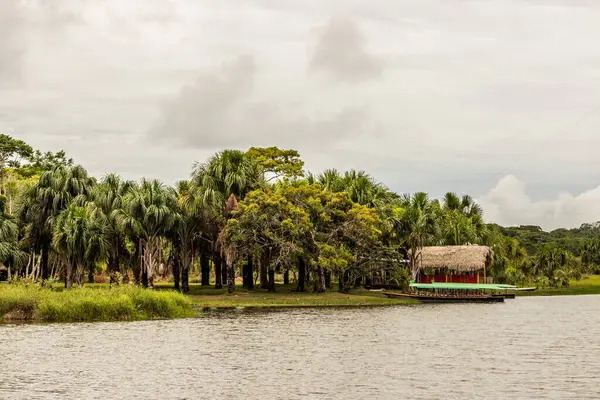 Laguna de los Milagros Gölü Tingo Maria City, Peru yakınlarında.