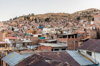 Puno şehri manzarası, Peru
