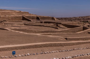 Nazca, Peru yakınlarındaki Cahuachi Arkeolojik Alanı