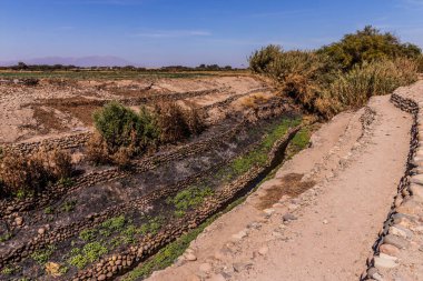 Nazca, Peru yakınlarındaki Ocongalla Su kemeri