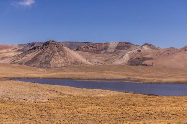 Peru 'daki Mismi volkanı yakınlarında.