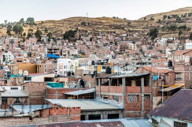 Puno şehri manzarası, Peru