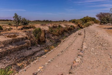 Nazca, Peru yakınlarındaki Ocongalla Su kemeri