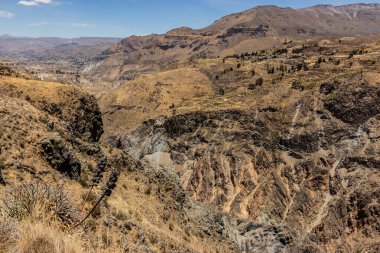 Colca Kanyonu, Peru görünümünü