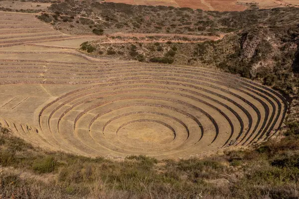 Moray teraslarının manzarası, Peru