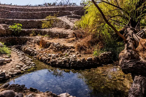 Nazca, Peru yakınlarındaki Ocongalla Su kemeri