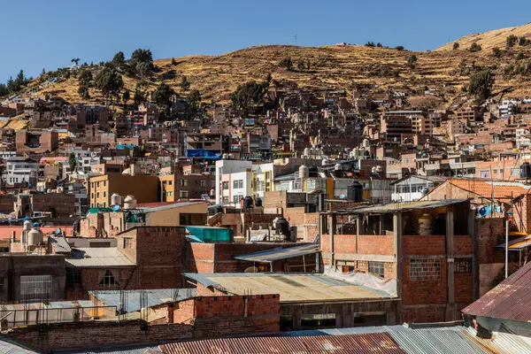 Puno şehri manzarası, Peru