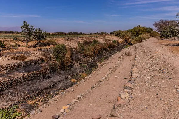 Nazca, Peru yakınlarındaki Ocongalla Su kemeri