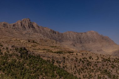 Irak 'ın Kürdistan bölgesindeki Warte Vadisi Dağları
