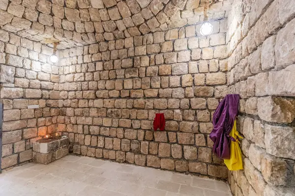 LALISH, IRAQ - 30 EPTEMBER 2022: Lalish Tapınağı Kompleksi, Irak Kürdistan Bölgesi