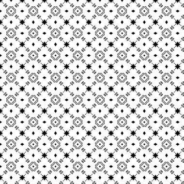 Soyut geometrik şekil desen için arka plan siyah ve beyaz renk ile