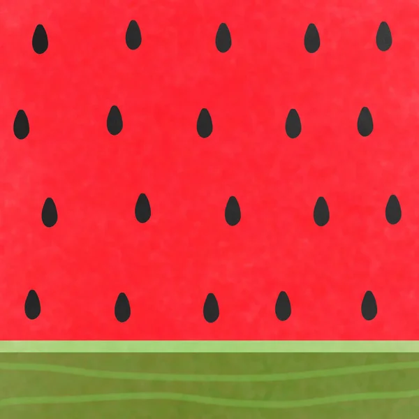 Abstrakte Wassermelonen Als Ästhetisches Und Dekoratives Element — Stockfoto