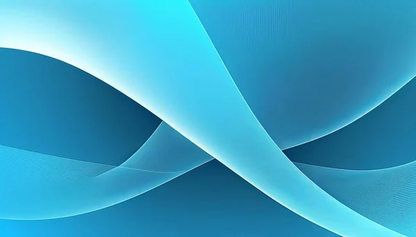Abstract background waves blue color. UI UX Design